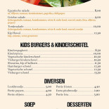 't Fermetje Speisekarte