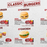 O'cheese Anderlecht Speisekarte