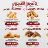 O'cheese Anderlecht Speisekarte