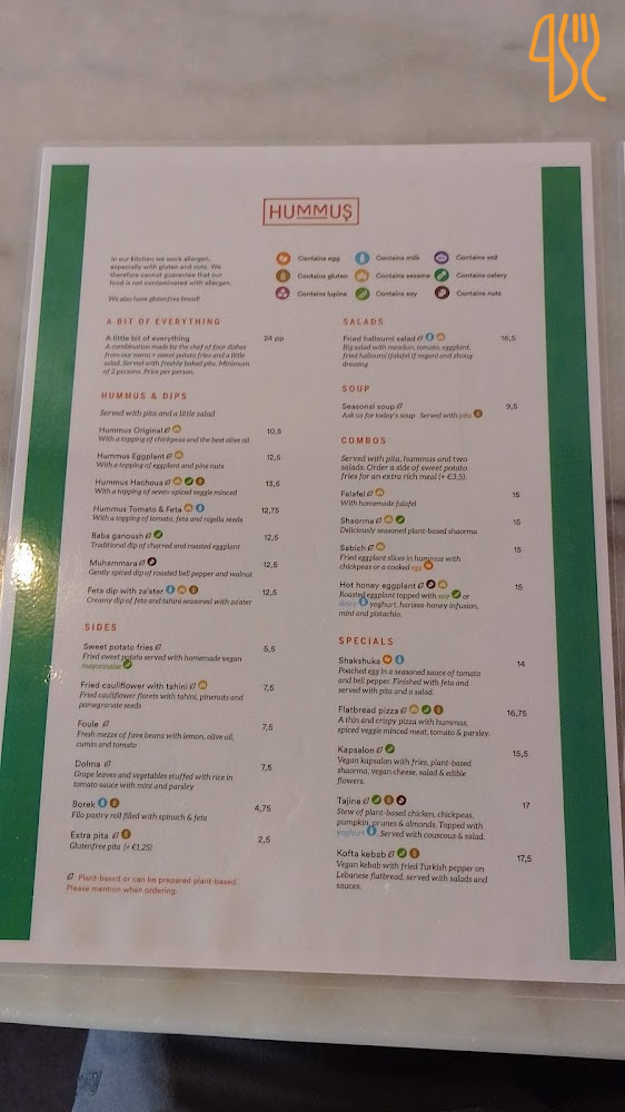 Hummus Carte