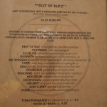 Gastrobar Blitz Carte