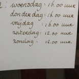 't Olde Posthuus Carte