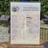 Gasterij Kruisberg B.v. Carte