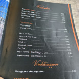 Zero Zero Grand Café Speisekarte