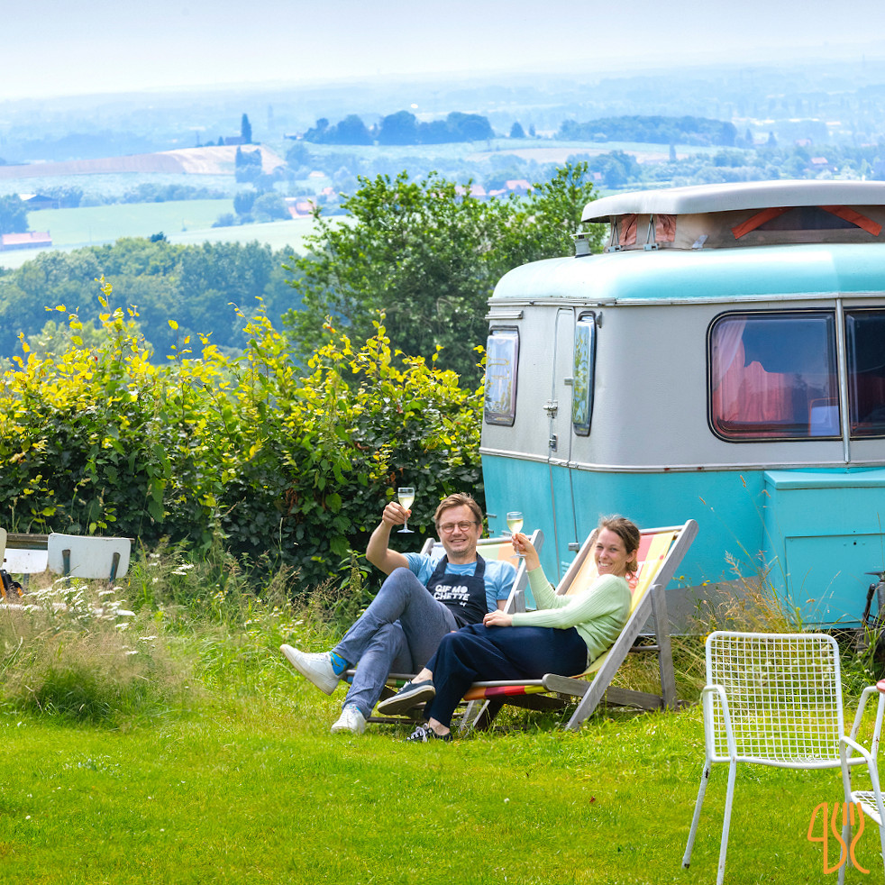 De Nachtegaal Brasserie Camping Extérieur
