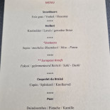 The Table Speisekarte
