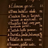 Le Vingt Heures Vin Speisekarte