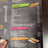 La Bouchée D'o2 La Louvière Carte