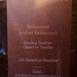Bollywood Indisch Overijse Carte