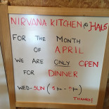 Nirvana Kitchen Menu