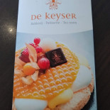 Patisserie De Keyser Speisekarte