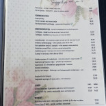 Tafeltijd Speisekarte