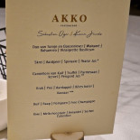 Akko Speisekarte