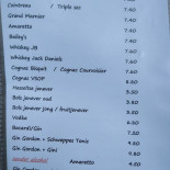 Remise Vrieselhof Menu