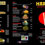 Haruka Sushi Carte