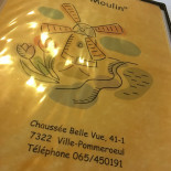 Au Moulin Carte