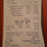 Bistro André Speisekarte