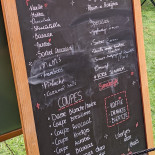 De Crèmebar Speisekarte