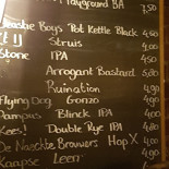 Biercafé Doerak Carte