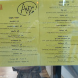 Aydo Menu