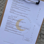 Spread The Moon Speisekarte