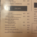 De Kapelanij Speisekarte