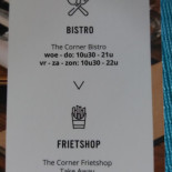 The Corner Speisekarte