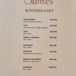 Borrelrestaurant James Carte