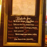 Le Régina Menu