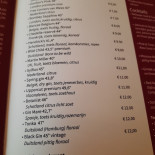 Brasserie De Werf Speisekarte