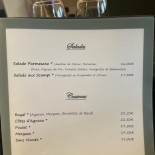 Le Loup Gourmand Carte