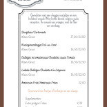 Eetcafé Op 't Hoeksken Speisekarte