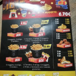 Eleven's Burger Carte