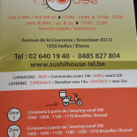 Sushi Huis Elsene Carte