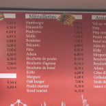 Snack Pittaword Carte