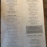 Tapas Amsterdam Tia Rosa Speisekarte