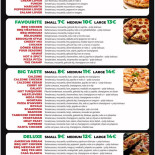 Pitza Service Carte