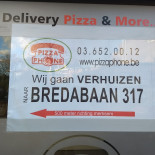 Pizza Phone Brasschaat Carte