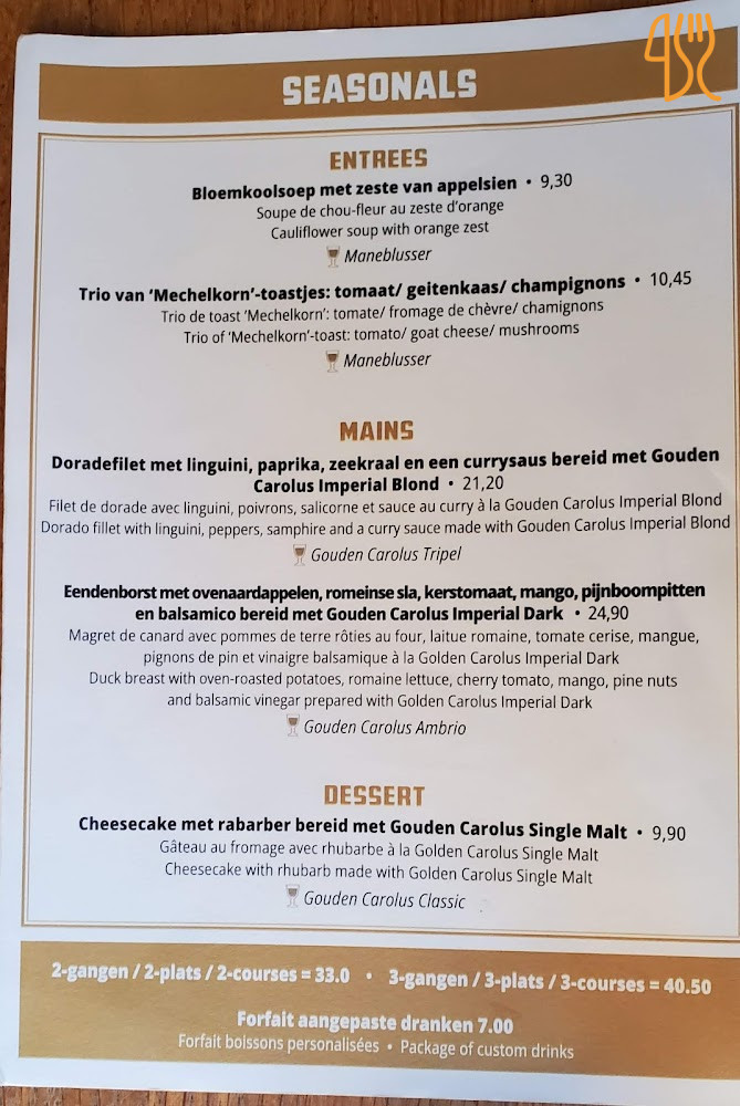 Brouwerij Het Anker Carte