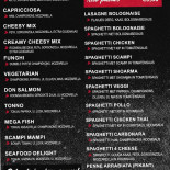 Pizza Florida Speisekarte