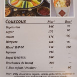 Riad Marrakech. Brunch Lunch Carta