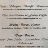 L'envers Speisekarte