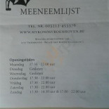 Rale-bol Speisekarte