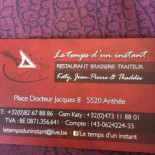 Le Temps D'un Instant Carta