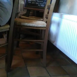 Bleu Chaud Fonduehuisje À l'intérieur