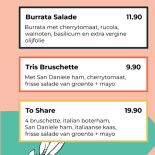 Ragazzi Italiani Speisekarte