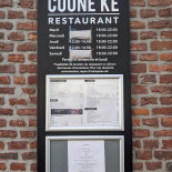 Coune'ke Speisekarte