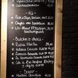 The Blackbird Steakhouse/gastropub Speisekarte