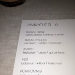 Ambacht Menu