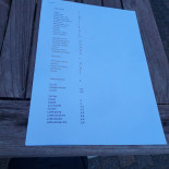 Wuitensnest Speisekarte